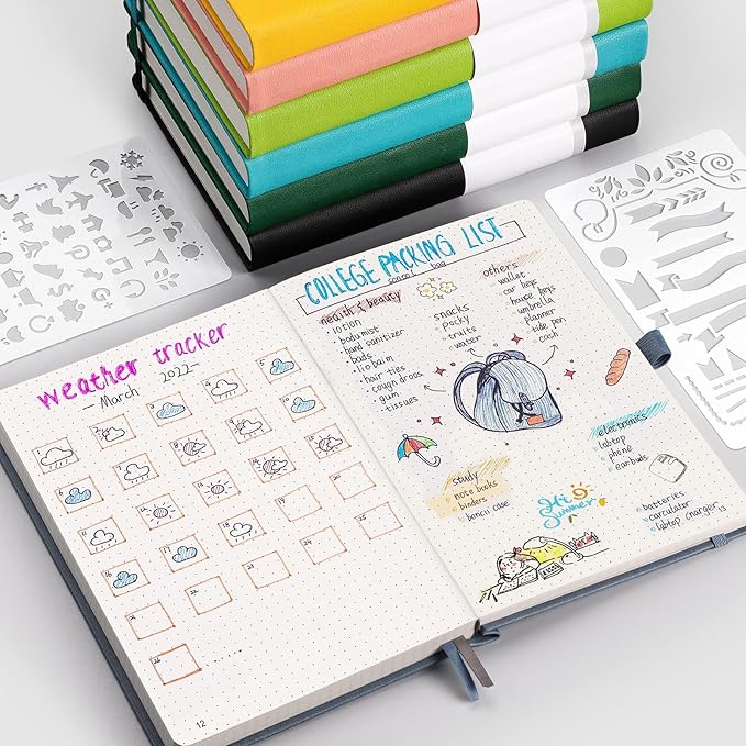 bullet journal page example