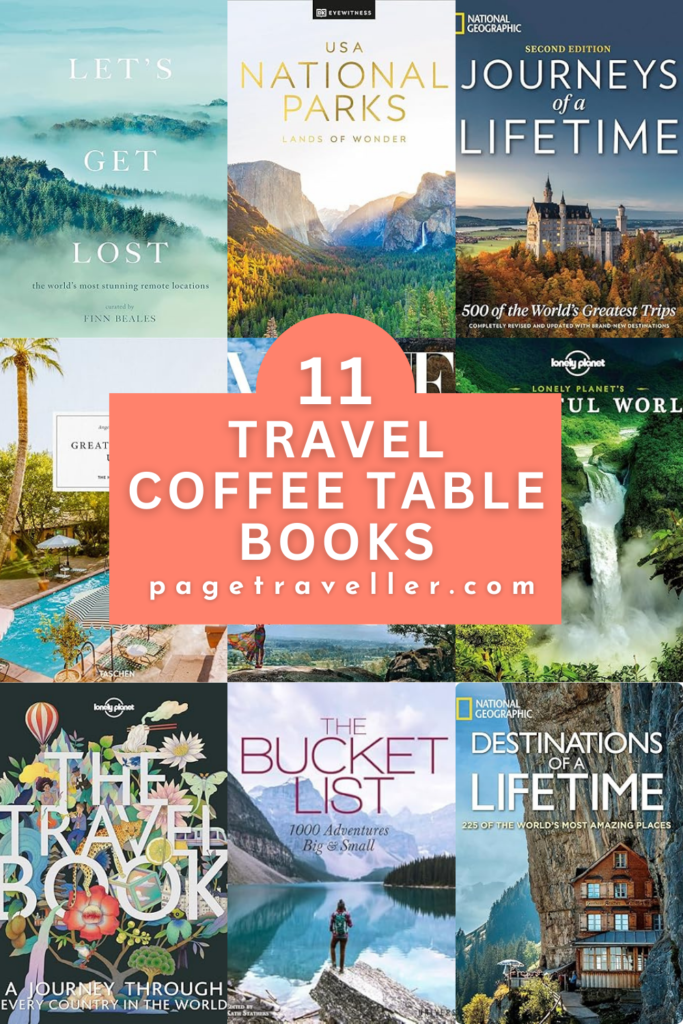 the best travel coffee table books pin