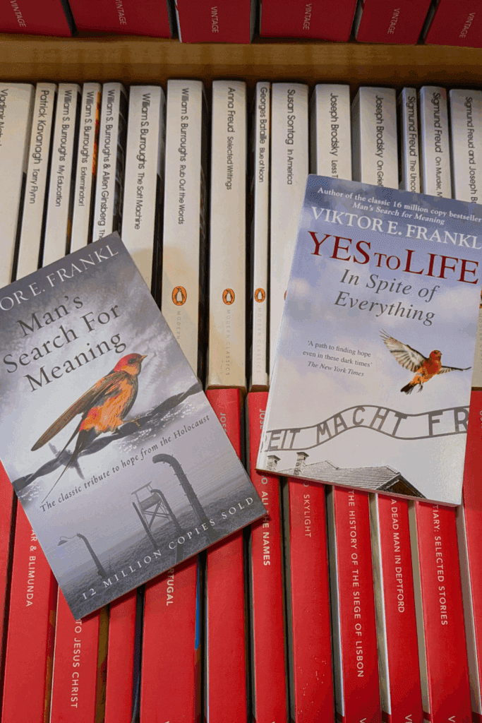man's search for meaning and yes to life by victor e frankl