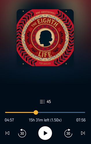 The Eighth Life by Nino Haratischwili on audible