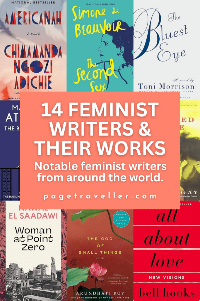 feminist writers and their works pin