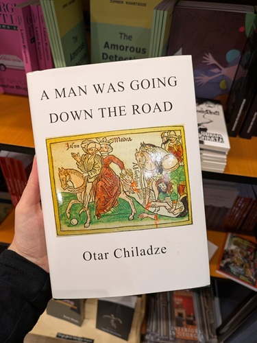 a man was going down the road