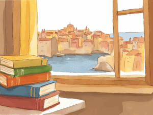 books about malta illustration