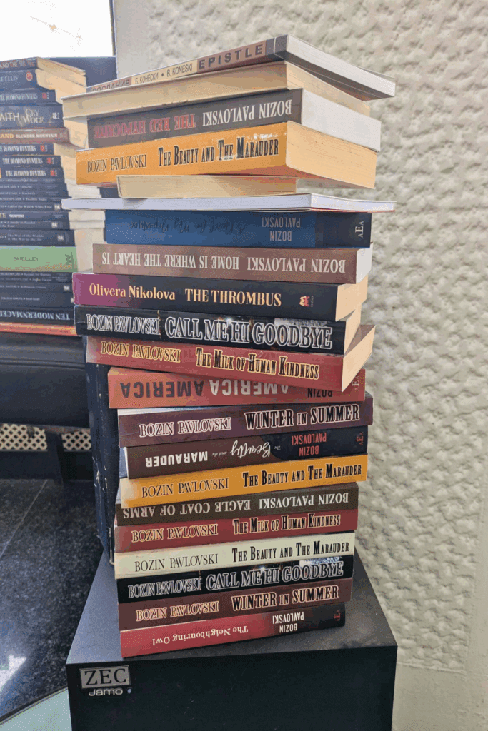 english books at Book Store Matica in Skopje Macedonia