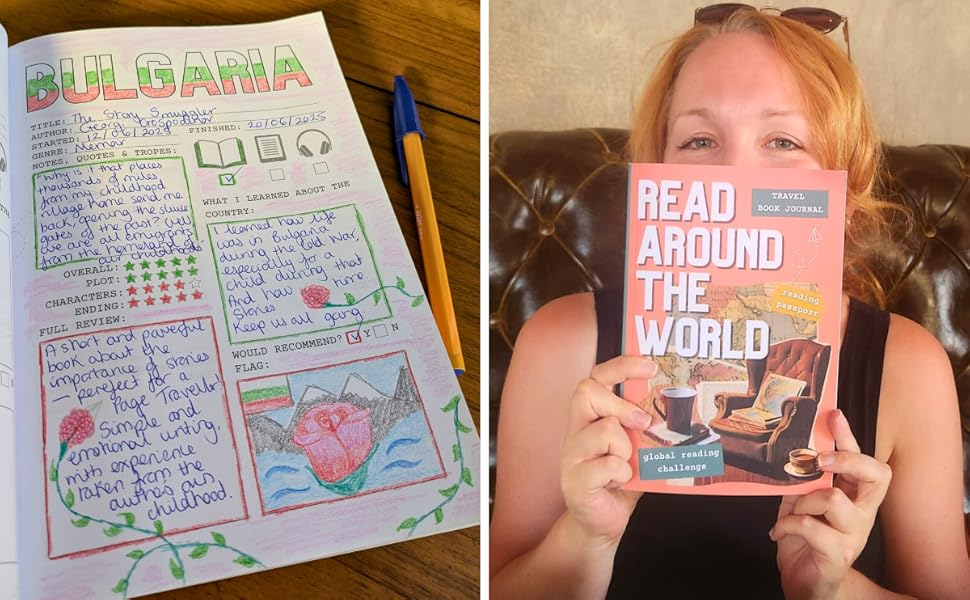 read around the world journal bulgaria page