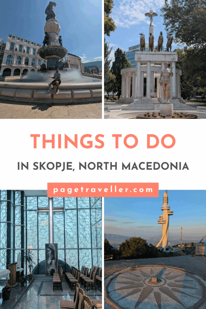 things to do in skopje macedonia pin
