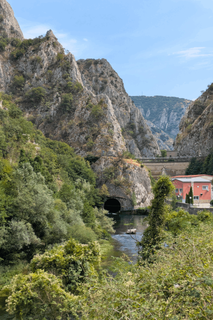 view at matka canyon