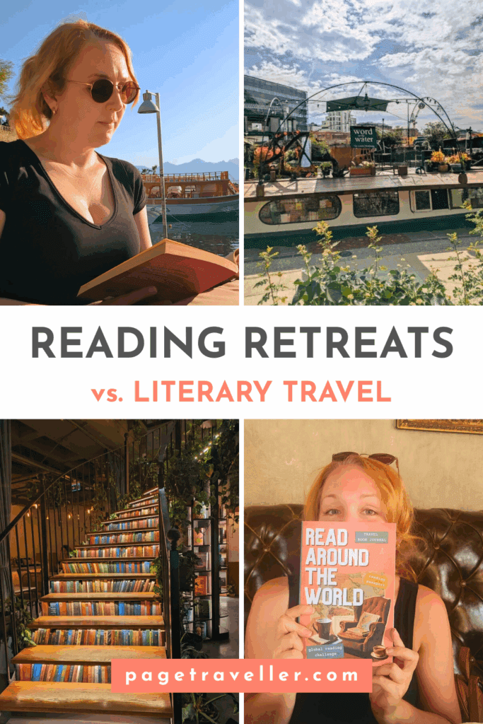 reading retreats vs literary travel