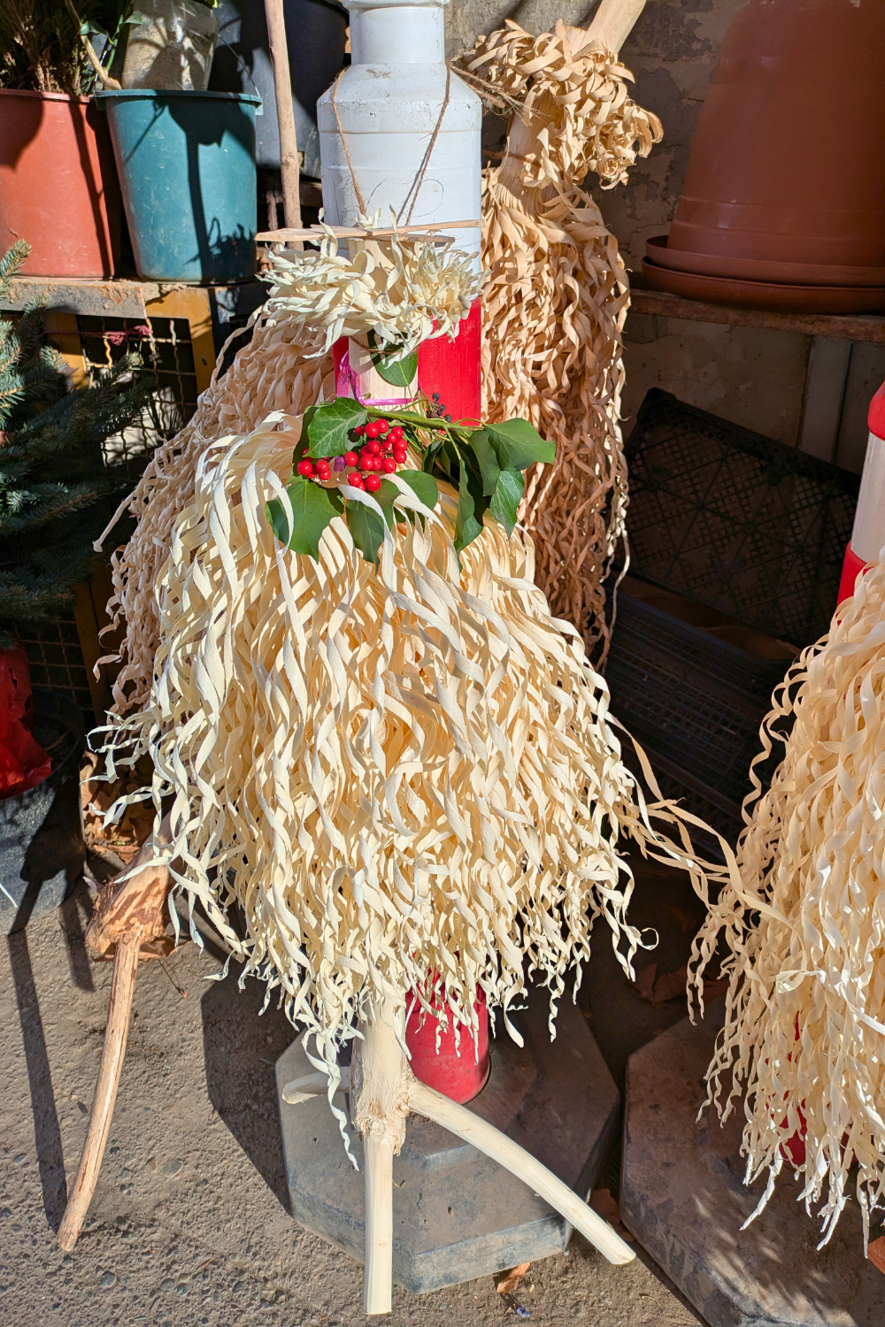 traditional christmas tree in tbilisi georgia