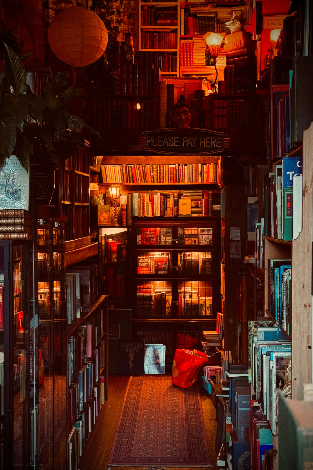 cosy edinburgh bookstore