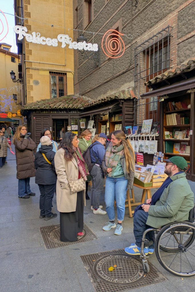 nomad book club reading retreat group at san gines bookshop