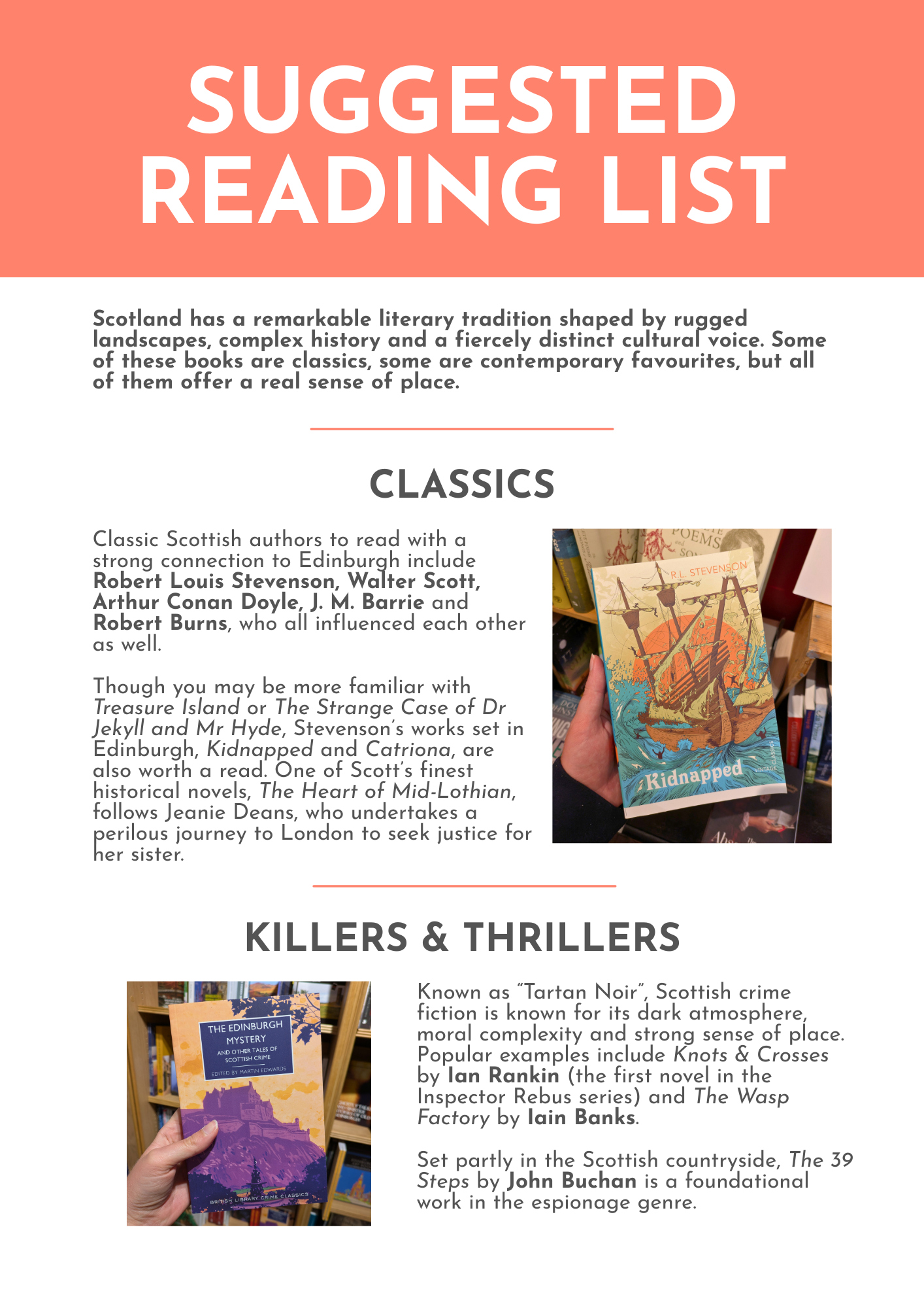 suggested reading list
