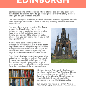 intro to edinburgh