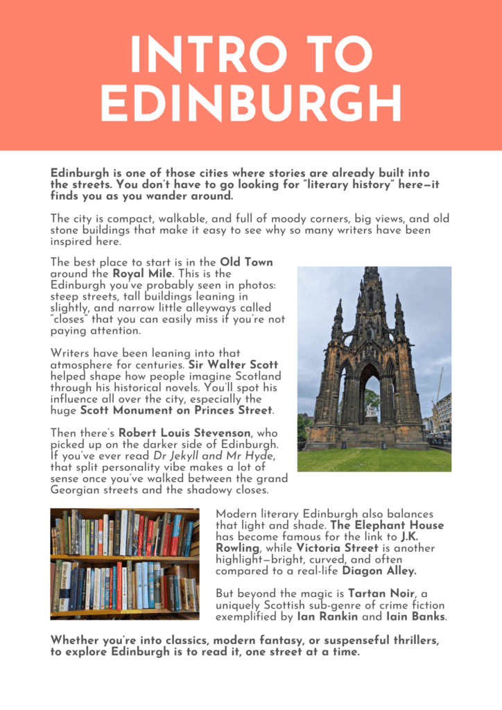 intro to edinburgh