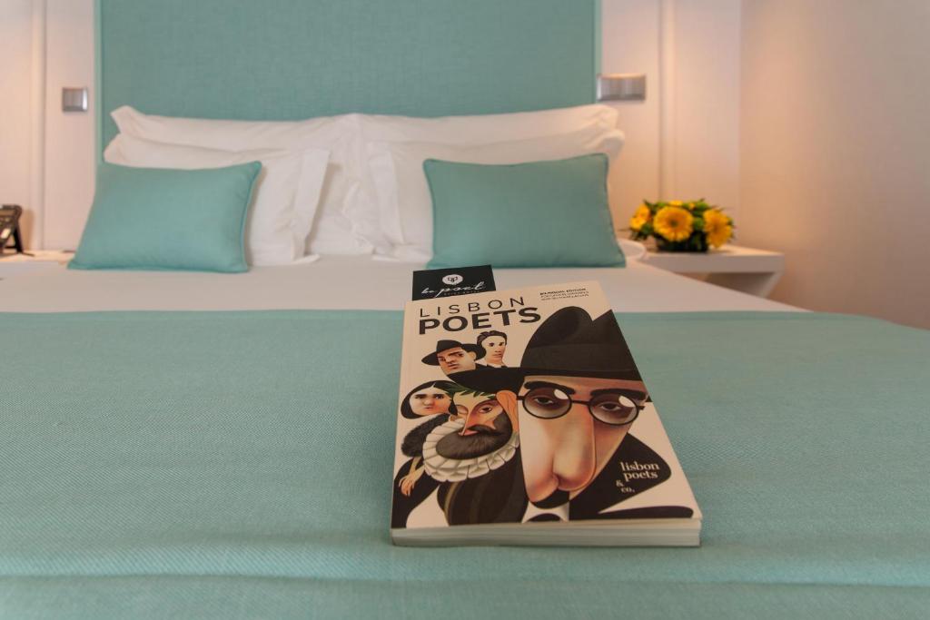 Be Poet hotel in Lisbon with poetry book