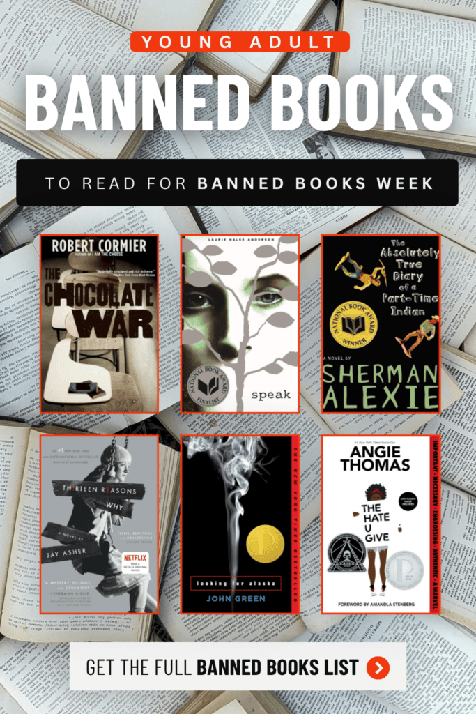 banned ya books for banned books week